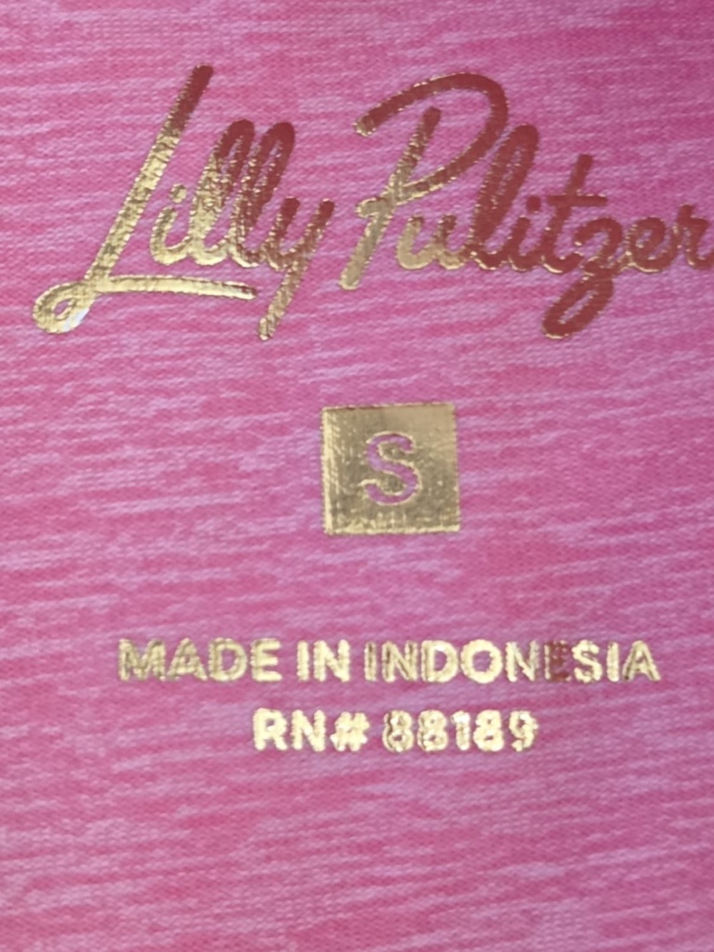 NWT Lilly Pulitzer Heathered Confetti Pink - Picture 10 of 10
